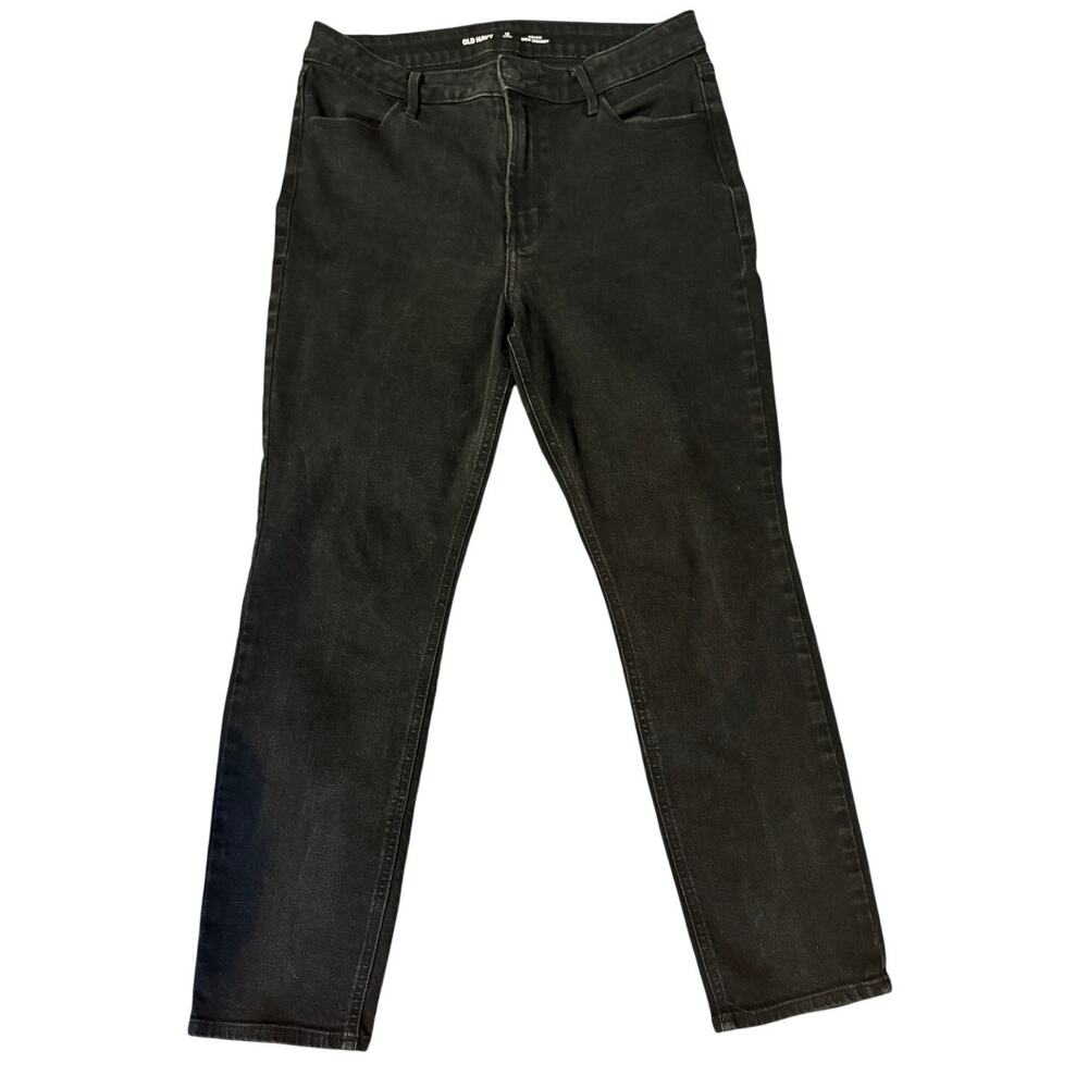 Old Navy High Rise Wow Straight Jeans Sz 12 Short